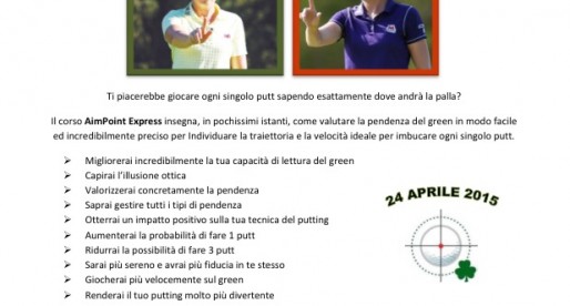 Aimpoint Express Clinic al Golf Montecchia