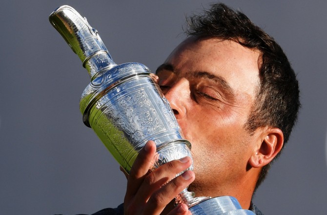 The Champion Golfer of the year