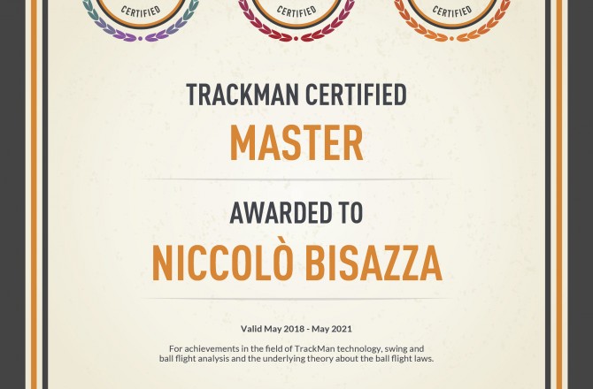 Trackman University Master fino al 2021